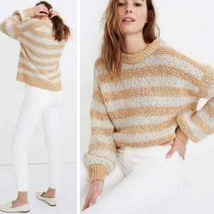 《 Madewell 》 Baez Stripe Sweater